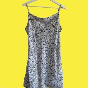 Shein Animal Print Slip Dress